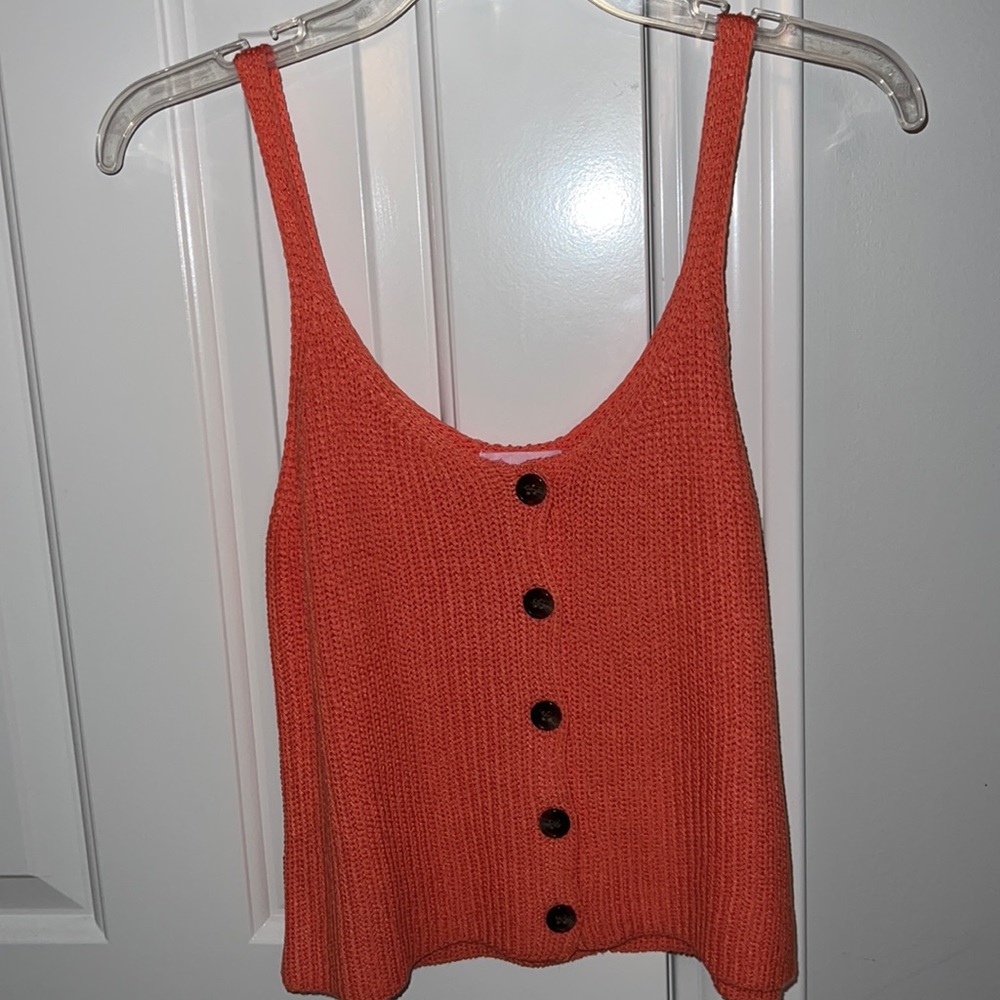 Pink Lily Imagine This Sweater Tank Top